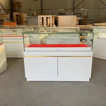 박물관 귀금속 진열장 유리 쇼케이스 유압 개방 캐비닛, 1000x500x9000 무도장 금색 풀아웃