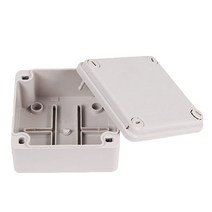 4 개대 휴대용 접합 상자 IP66 방수 확장 케이블 전원 인클로저 야외 전기, 02 1pc 10x10x5cm