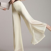 일음쇼핑^*nG124553 (3XL까지) 옆트임 이중쉬폰 와이드팬츠 정장 트임 쉬팬츠 바지 쉬바지일음medi*^