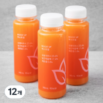 올가니카 부스트업 과채주스, 12개, 190ml