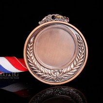수상 메달 골드 실버 브론즈 위너 보상 형 메달, diameter 6.5cm, Blank Medal 3