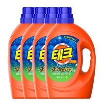 테크 진드기제거 액체세제 드럼 3L 4개