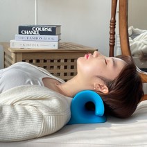 꿀잠나라 큐어넥 스트레칭 기구 이완 넥스트레쳐 경추베개 넥해먹, 2개