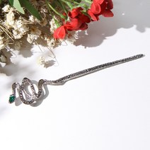 VJHP 스네이크헤어비녀 메탈비녀 머리핀