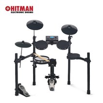 히트맨 전자드럼 HITMAN HD-17 + 의자 + 스틱 + 헤드폰 풀패키지, HD-17(드럼매트포함)