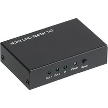 NETmate NM-HSA12N HDMI 2.0 1:2 스플리터 모니터 화면 분배기