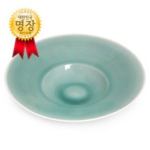 박씨상방 도성청자 원형 샐러드 접시