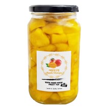 애플망고청 100% 수제 과일청 착즙 애플망고 500g/1000g, 애플망고, 500g