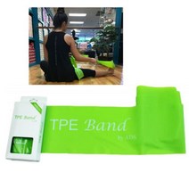[ADS]TPE Band/2M/유어샵/엑서사이즈밴드/성인발레/요가/필라테스/발레핏/홈트/세라밴드/라텍스프리/무용과/키즈발레, 옐로우(Light)