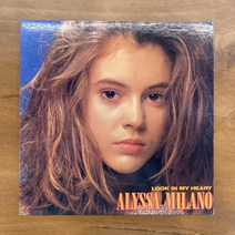 올드팝 엘피 ALYSSA MILANO LP LOOK IN MY HEART