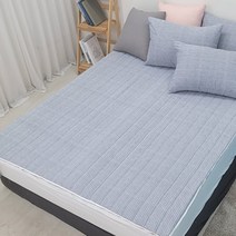 라이너 마이크로화이바 온수 매트 커버 국내생산, 그레이, 온수매트커버S