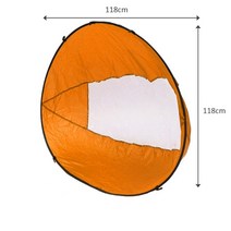 피싱카약 페달카약 카탑보트접이식 카약 보트 윈드 패들 윈도우, 06 Orange