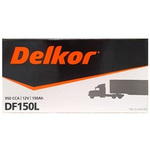 델코 DF150L 자동차배터리 트럭배터리 (내차 밧데리 확인후 구매 필수), DF150L 단품 미반납