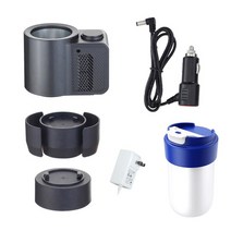 김치냉장고 미니 스마트 2 인 1 자동차 히팅 쿨링 컵 커피 마이크 음료 K0AF, 03 Dual use Wiht Cup
