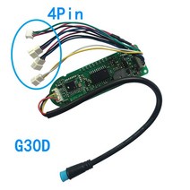 컨버터 부품 나사 레버 어탭터G30D 컨트롤러 보드 어셈블리 Ninebot MAX 전기 스쿠터 수리 대시 Dispaly 교, 02 G30D Dashboard, 한개옵션1