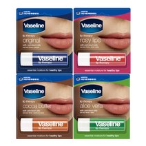 _ 바세린 립케어 4.8g 1개 립밤 립글로즈 스틱형, 로지립스