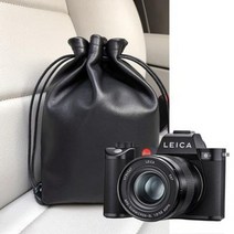 카메라 파우치 가방 leica 라이카 Q2 SL2 M10-R D-LUX7 마이크로 카메라 파우치 보호 케이스 디지털 수납백, 블랙,114시리즈25세트