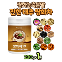 대추 쌍화차 농축 파우더 가루 230g x 1통, 1개