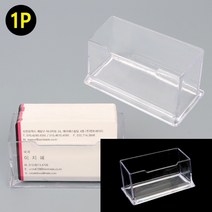 아크릴명함꽂이 명함홀더 POP꽂이 1단 투명 포켓 명함꽂이