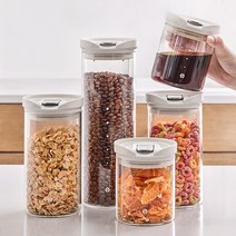 빈플러스 대용량 원두보관용기 커피 보관통, 빈플러스 글라스 밀폐용기 S(150G)