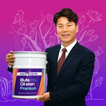 오일 스테인 우드 스텐 데크 방부목 페인트 20L, 투명