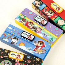 유아동 랜덤 짱구 사각필통, 상세페이지 참조