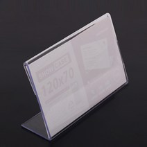 국산 아크릴 네임판 회의 명패 이름 디저트 네임택 쇼케이스 120x70 투명 메뉴판 베이커리 사무실 이름표 테이블 책상 메뉴 매대 가격표 광고판 꽂이 포켓 pop 인포 프레임