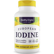 헬시오리진스 유러피언 아이오딘 150mcg 베지캡, 240개입, 1개