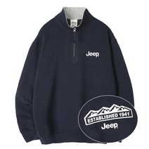 JEEP 하프집업 M로고 스웨트셔츠 (JM5TSU838DA)