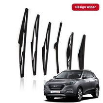 리어와이퍼 후방와이퍼 투싼IX 뉴투싼IX 09년-15년03월 와이퍼 DE, 후면12인치305mm