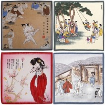 전통민화 손수건-쁘띠스카프, 기본