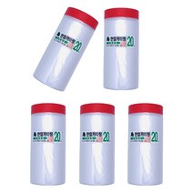한일카바링 보양비닐 카바링 테이프, 90cm x 20M 5개