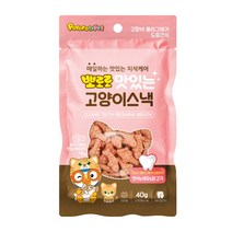 맛있는 치석 제거 뽀로로 고양이스낵 연어+새우+닭고기 40gx12p