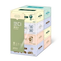 [에브리데이][박스] (B) 코디 클래식 미용티슈 200*8 x 4개