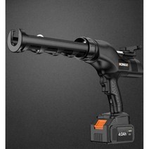 전기 유리 글루건 접착제 실리콘건 완전 자동 배터리, (2.0Ah 5배 전력) 배터리 1개