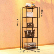 엔틱행거 앤틱 고급 북유럽 드레스룸 빈티지 엔틱가구, 표준, 5단 선반