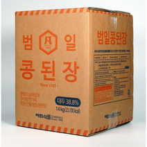 범일 콩된장 특대입자, 14Kg, 6개
