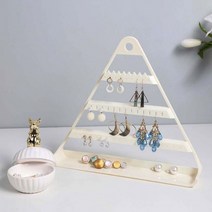아이보리 귀걸이 액세서리보관 진열대 3단 블링 행거, 상세페이지 참조, 상세페이지 참조