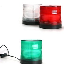보험출동차량 렉카 시거잭 경광등 자동차소품 안전, 경광등싸이키125π12V/24V겸용 적색