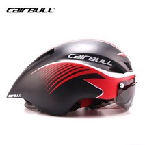 자전거 헬멧 접이식 라이딩 안전모 킥보드 New290g 에어로 TT 도로 고글 레이싱 인, 05 black red
