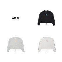 MLB 여성 애슬레저 크롭 긴팔 티셔츠 3FTSA3021