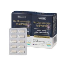 뉴와이즈 뉴질랜드 글루코사민 60캡슐 1개월분 x2개 무릎 어깨 손목 허리 초록입홍합