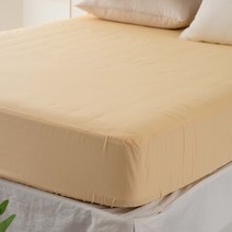 밀리무드 진드기 먼지 없는 항균 마이크로화이버 홑겹 알러지케어 100% 면 매트리스 침대 커버 (10color)