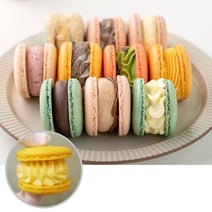 수제 마카롱 세트 맛집 택배 쿠키 전문점 선물 답례품, 마카롱 15개(12가지맛중 15개 랜덤)
