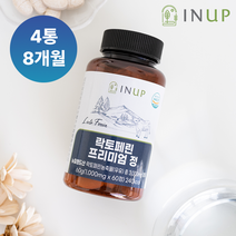 인업 락토페린 프리미엄정 1000mg 60정, 4통(8개월분)