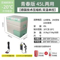 15L 소형 차량용 냉장고 12V 24V 220V 겸용 냉동고 휴대용 2도어, TA45이중도어+냉장및냉동