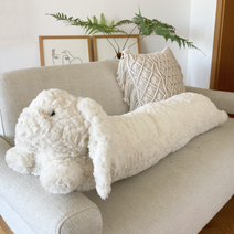 대형 쿠션 댕댕이 닥스훈트 바디필로우 침실 쿠션 2종, 큰 토끼 110cm, 사이즈는 이름을 봐주세요