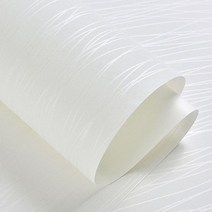 셀프 벽지 시공 시트지 스티커 실크 합지 껍질과 벽, 크림 화이트, 협력사, 53x100cm