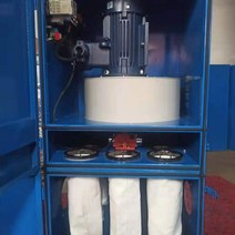 이동형 집진기 목공용 소형 전기 분진 먼지, 강화 8파우치 자동 3.0KW 싱글암
