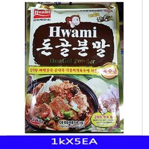 돈골분말 조미식품 업소용 화미제당 1kX5EA, 1